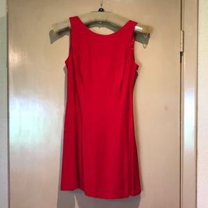 SIMPLE RED PARTY DRESS🎉